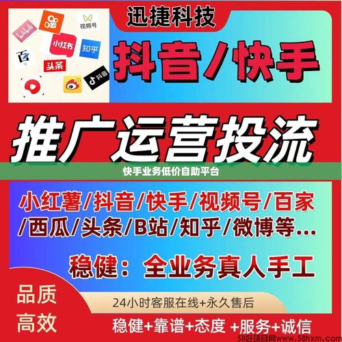 快手业务生态变革，解析低价自助平台超值模式与秒到账机制的行业价值